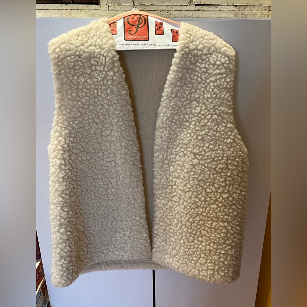Wool vest.